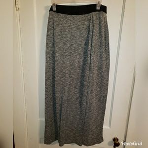Cato heather gray maxi skirt